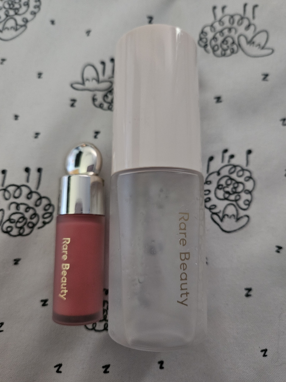 Rare Beauty Blush Duo - Happy Rose Pink & 4 in 1 mist. NWOB
